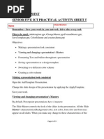 Download ICT Powerpoint activity sheet by GMAN911 SN50592908 doc pdf