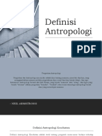 PPT Definisi Antropologi