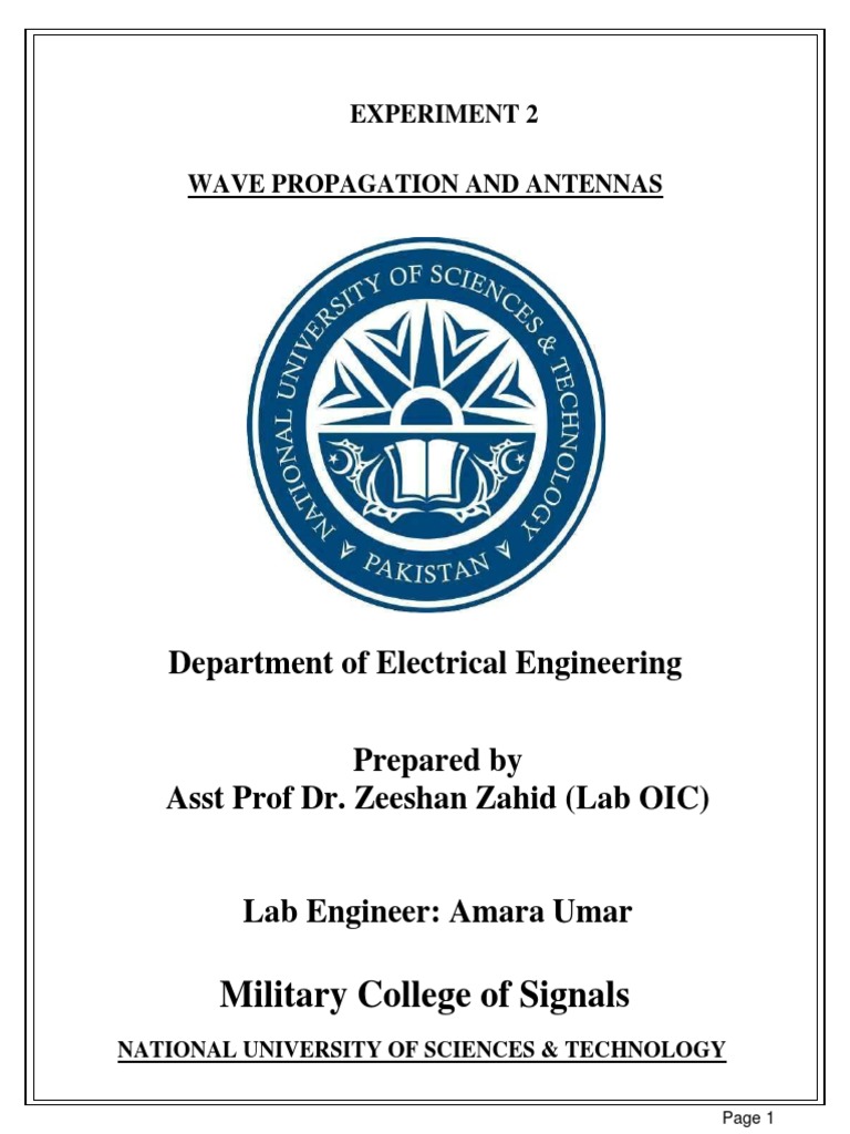 Antenna Lab Manual 2 PDF Antenna (Radio) 3 D Computer Graphics