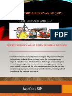 SISTEM INFORMASI POSYANDU (SIP) Power Point