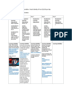 Project Narrative Feed Fam Daily Calendar PDF