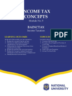 Module 3 - Income Tax Concepts