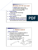 Classification of CNC M/C Tool