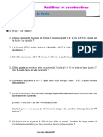 Exercices Calculs de Duree 6eme Primaire PDF