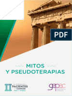 Mitos y Pseudoterapias. Cáncer 2007