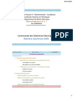 5 - Commande de La Machine Synchrone