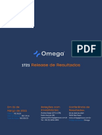 Press Release Do Resultado Da Omega Geração Do 1t21