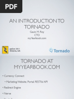 Download An Introduction to Tornado by Gavin M Roy SN50594742 doc pdf