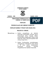 Perda Kota Cimahi No. 12 Tahun 2015