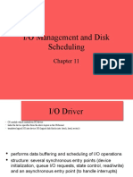 I/O Management and Disk Scheduling