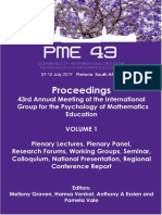 Pme43 Proceedings Volume 1 Pe PL RF CQ WG Se NP