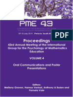 PME43 Proceedings Volume 4 OC - PP