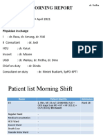 12-04-2021 IGD ALO + CKD On HD + Ascites + CAP