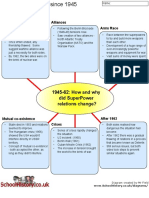 1945-62: How and Why Did Superpower Relations Change?: Allies To Enemies? Alliances Arms Race