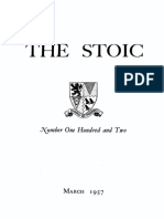 The Stoic 102 March 1957
