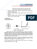 Elektronika Daya Jobsheet 1 Karakteristik Dioda