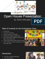 Open House Presentation