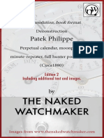 Patek Philippe, Perpetual Calendar, Moonphase, Minute Repeater, Full Hunter Pocket Watch - Horology Deconstructed by The Naked Watchmaker