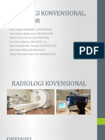 RADIOLOGI KOVENSIONAL, CR, DAN DR