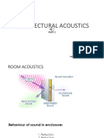 ARCHITECTURAL ACOUSTICS-module 2-Part2