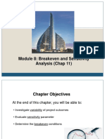 Module 8: Breakeven and Sensitivity Analysis (Chap 11)