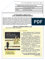 6º Ano Vespertino - Atividade Remota Do Mês de Março - História - Professora Michelle