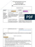 Ejemplo de Plan de Reforzamiento