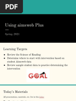 Grades 2-8 Aimsweb Plus Choosing Interventions