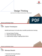 Design Thinking: Jaya Launch Pad - Wawasan Kewirausahaan - Pertemuan 6