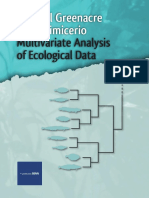 (2013) Multivariate Analysis of Ecological Data 337p