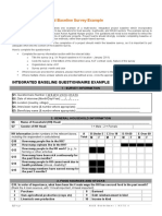 MSTK Tool 6: Integrated Baseline Survey Example