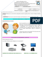 Institución educativa documento diagnóstico inicial 2° grado hardware