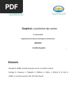 Chapitre1_La Prévision Des Ventes