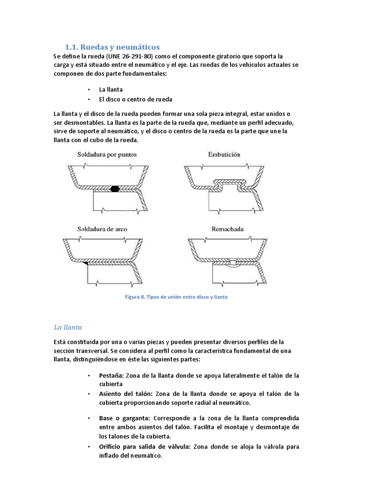 Ruedas y Neumáticos | PDF | Neumático | Tecnologías automotrices