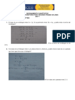 Razonamiento cuantitativo en línea