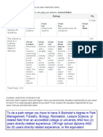 Journal Rubric Criteria Ratings PTS: This Criterion Is Linked To A Learning Outcome Answers All Questions 5.0 Pts