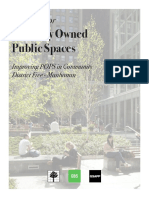 Privately Owned Public Spaces: Planning For