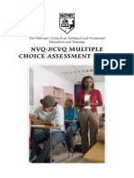NVQJ - CVQ Multiple Choice Assement Guide For Web