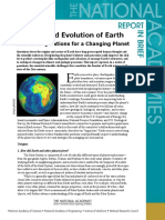 Origin and Evolution of Earth Final