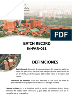 Batch Record Central de Mezclas