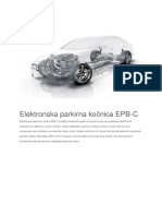 Elektronska Parkirna Kočnica EPB