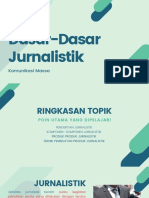 Dasar-Dasar Jurnalistik: Komunikasi Massa