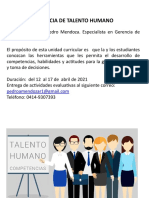 Gerencia de Talento Humano