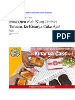 Artikel Oleh-Oleh Snack Strudel Khas Jember