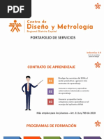 Presentación Centro de Diseño y Metrología