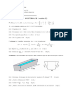 Control 2 - Cáculo I (2012-2) - Forma B