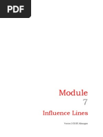 Influence Lines for Beams