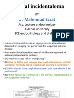 Adrenal Incidentaloma: DR Mahmoud Ezzat