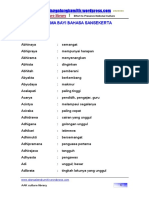 Kumpulan Nama Bayi Bahasa Sansekerta