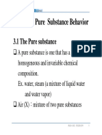 Ch3 Pure Substance Behavior